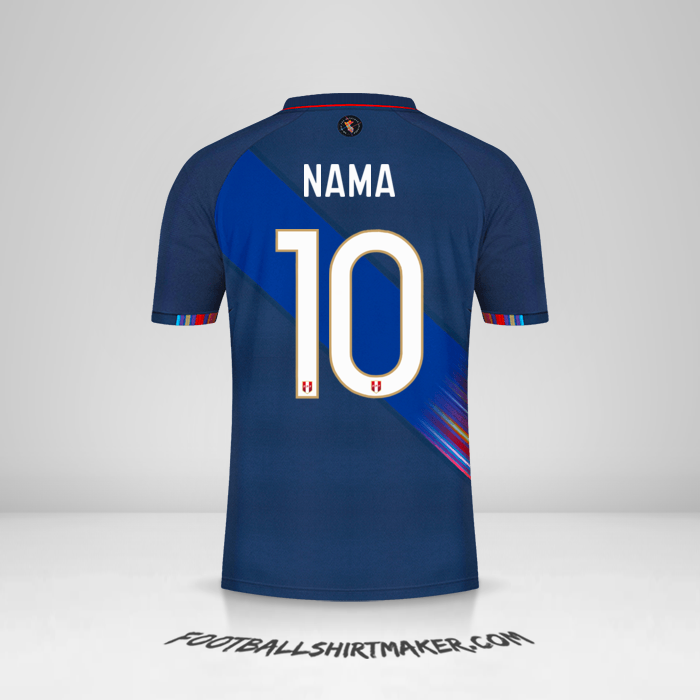 Jersey Peru 2021/22 Alternatif -  nama - 10