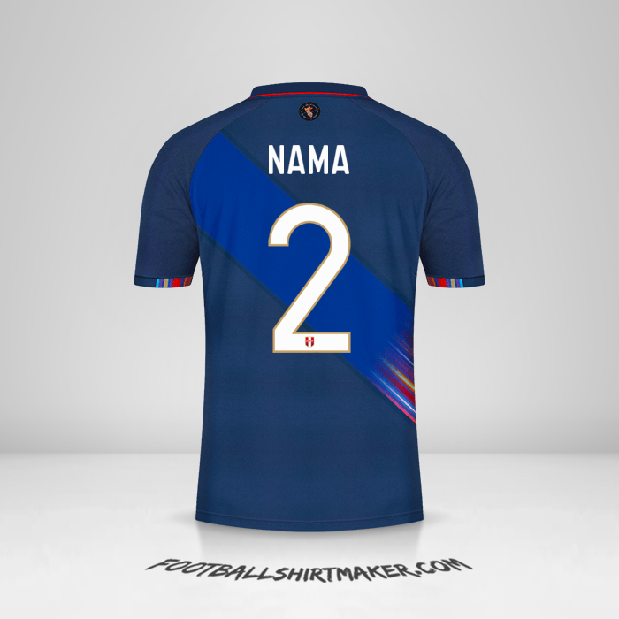 Jersey Peru 2021/22 Alternatif -  nama - 2