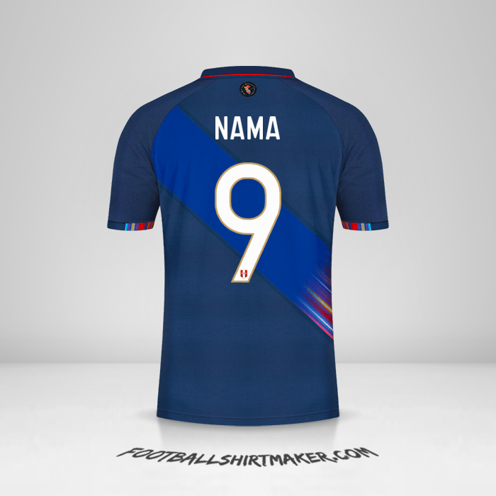 Jersey Peru 2021/22 Alternatif -  nama - 9