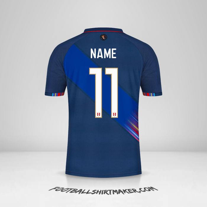Trikot Peru 2021/22 Auswärts -  name - 11