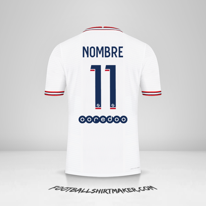 Camiseta Paris Saint Germain IIII 2021/2022 -  nombre - 11
