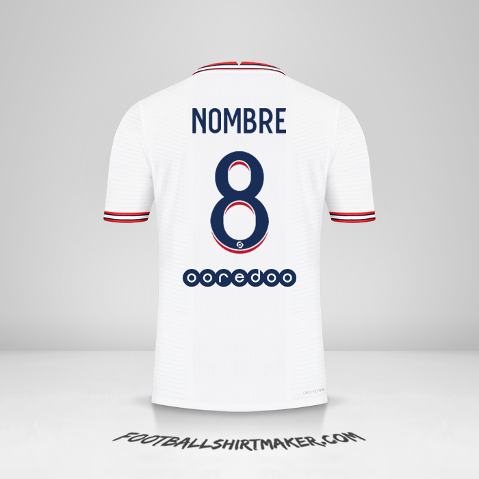 Camiseta Paris Saint Germain IIII 2021/2022 -  nombre - 8