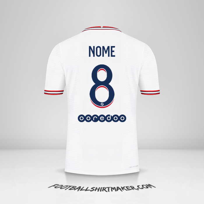 Maglia Paris Saint Germain IIII 2021/2022 -  nome - 8