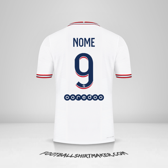 Maglia Paris Saint Germain IIII 2021/2022 -  nome - 9