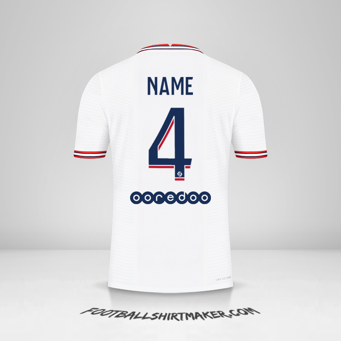 Trikot Paris Saint Germain IIII 2021/2022 -  name - 4