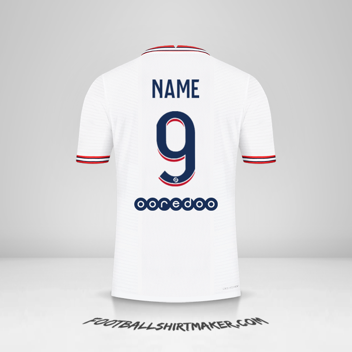 Trikot Paris Saint Germain IIII 2021/2022 -  name - 9