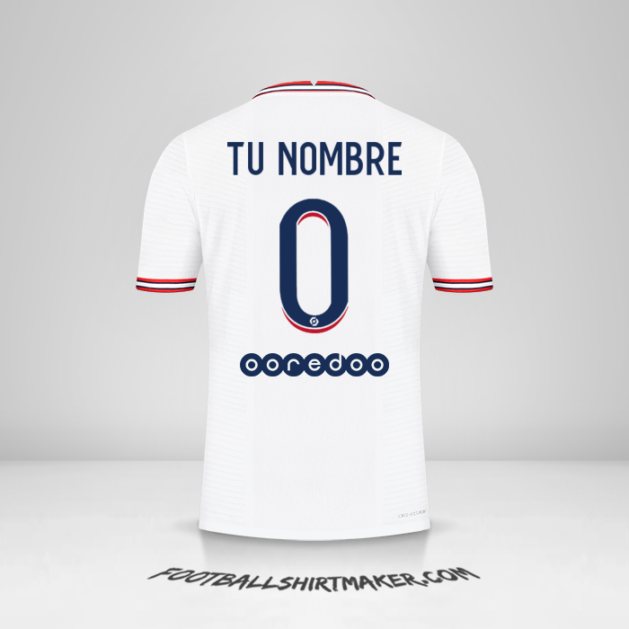 Camiseta Paris Saint Germain IIII 2021/2022 -  tu nombre - 0