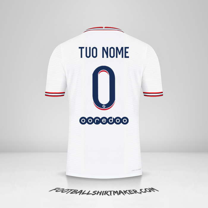 Maglia Paris Saint Germain IIII 2021/2022 -  tuo nome - 0