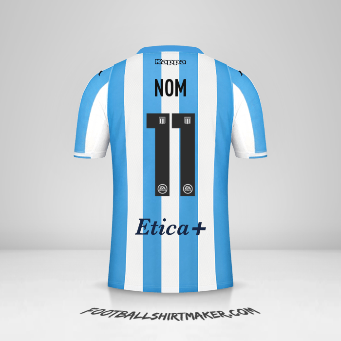 Maillot Racing Club 2022 -  nom - 11