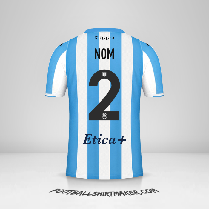 Maillot Racing Club 2022 -  nom - 2