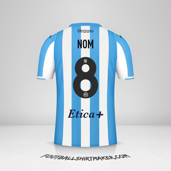Maillot Racing Club 2022 -  nom - 8
