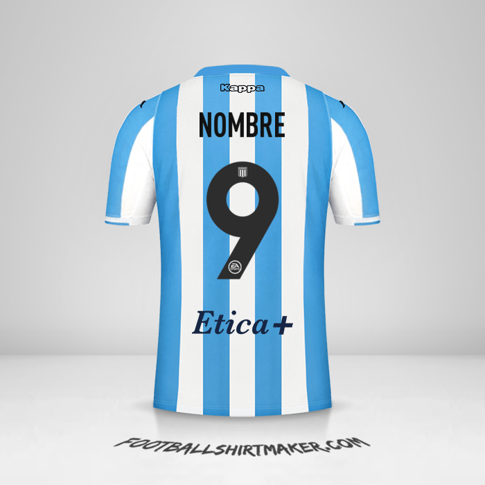 Camiseta Racing Club 2022 -  nombre - 9