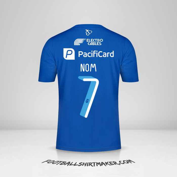 Maillot Emelec 2022 -  nom - 7