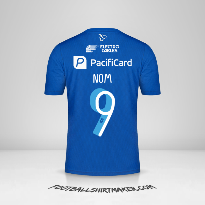 Maillot Emelec 2022 -  nom - 9