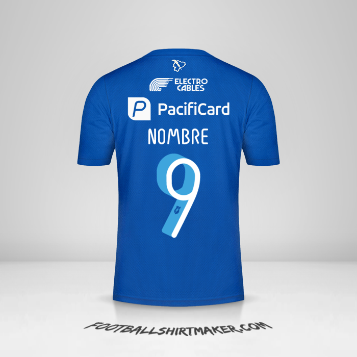 Camiseta Emelec 2022 -  nombre - 9