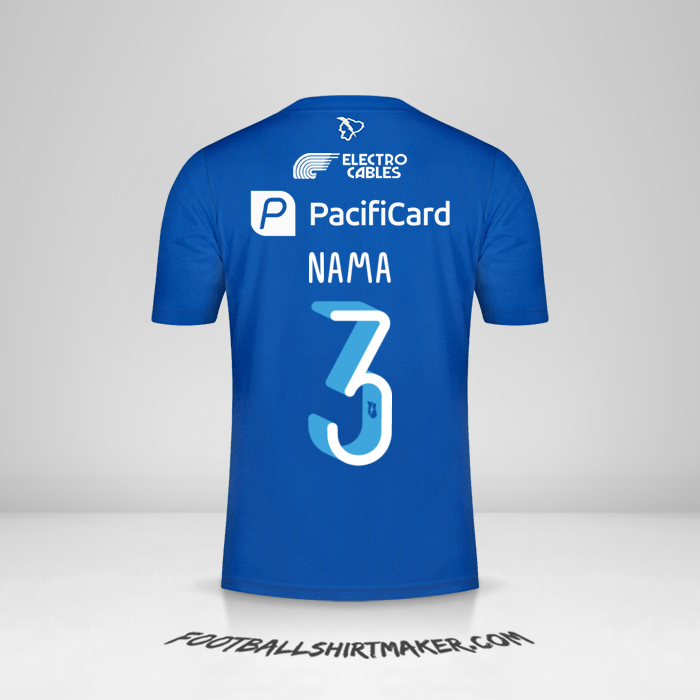 Jersey Emelec 2022 -  nama - 3