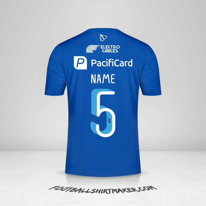 Trikot Emelec 2022 -  name - 5