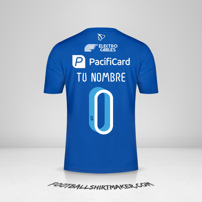 Jersey Emelec 2022 -  tu nombre - 0