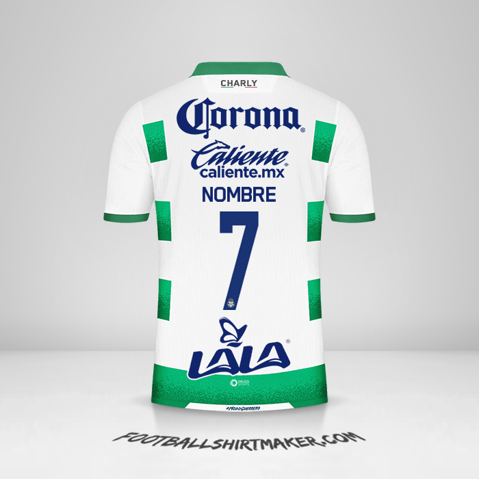 Jersey Santos Laguna 2021/22 -  nombre - 7