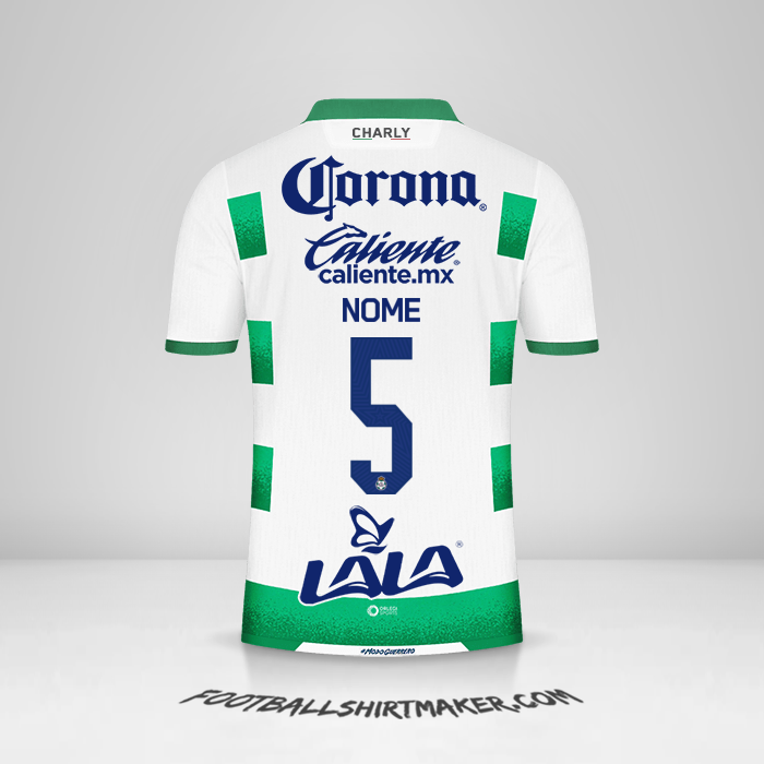 Camisa Santos Laguna 2021/22 -  nome - 5