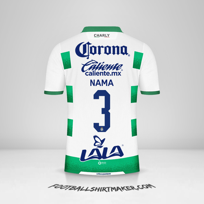 Jersey Santos Laguna 2021/22 -  nama - 3
