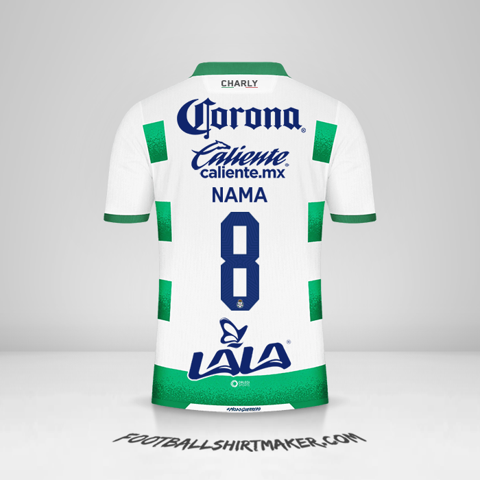 Jersey Santos Laguna 2021/22 -  nama - 8