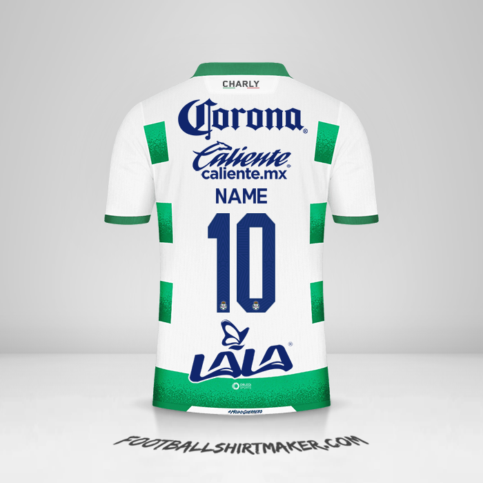 Jersey Santos Laguna 2021/22 -  name - 10