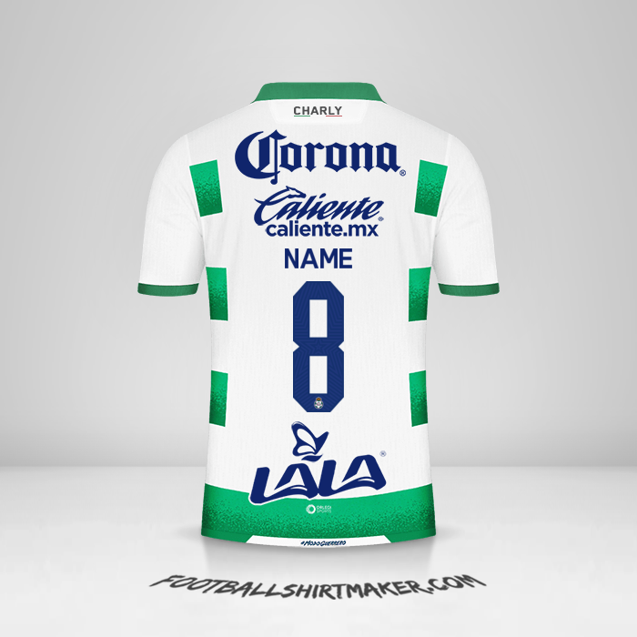 Jersey Santos Laguna 2021/22 -  name - 8