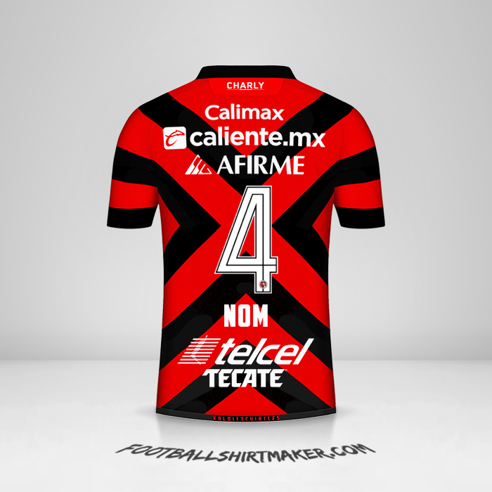 Maillot Club Tijuana 2021/2022 -  nom - 4
