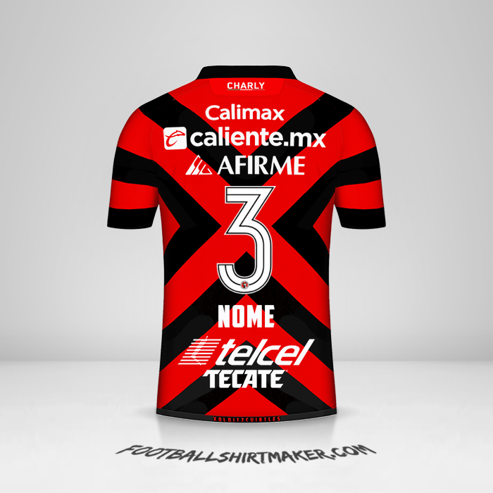 Maglia Club Tijuana 2021/2022 -  nome - 3