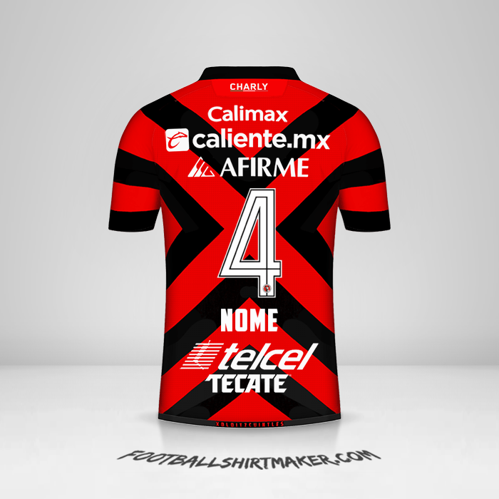 Camisa Club Tijuana 2021/2022 -  nome - 4