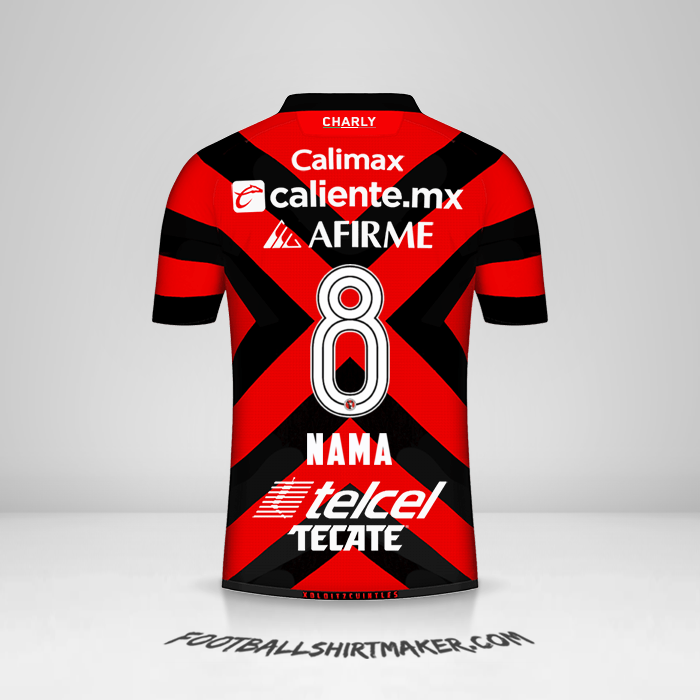 Jersey Club Tijuana 2021/2022 -  nama - 8