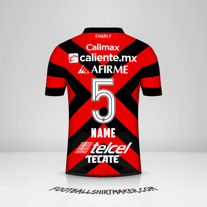 Trikot Club Tijuana 2021/2022 -  name - 5