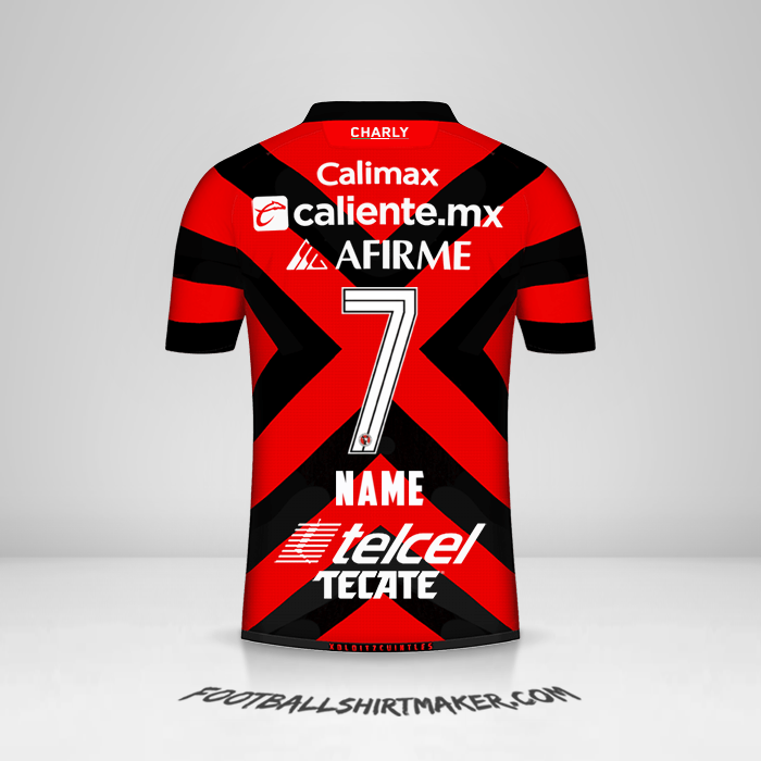 Jersey Club Tijuana 2021/2022 -  name - 7
