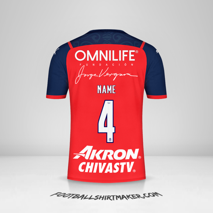 Shirt Guadalajara 2022 Third -  name - 4