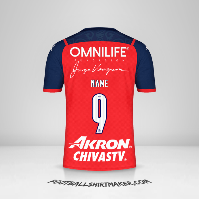 Shirt Guadalajara 2022 Third -  name - 9