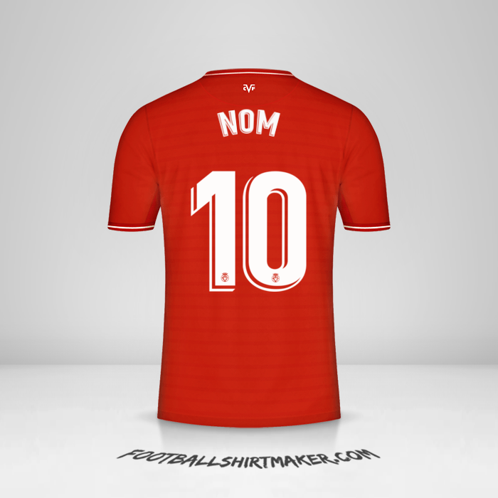 Maillot Villarreal CF 2021/2022 Extérieur -  nom - 10