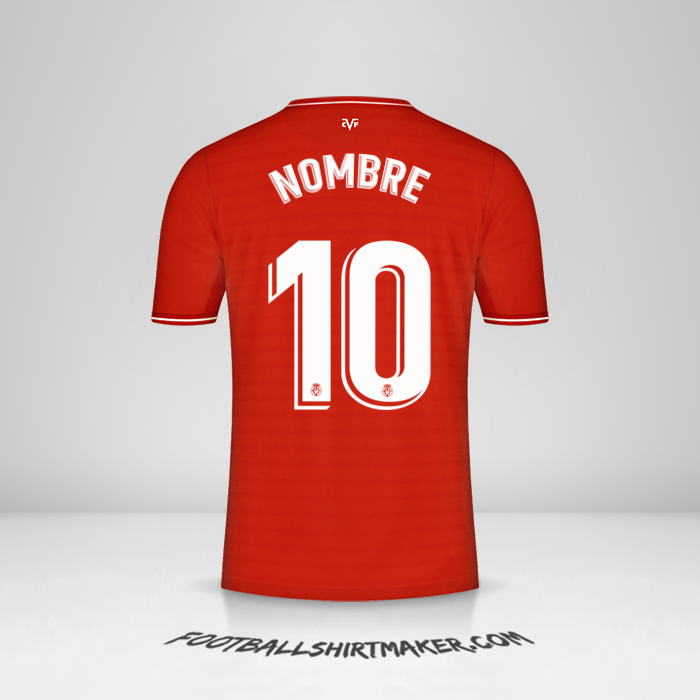 Jersey Villarreal CF 2021/2022 Visita -  nombre - 10
