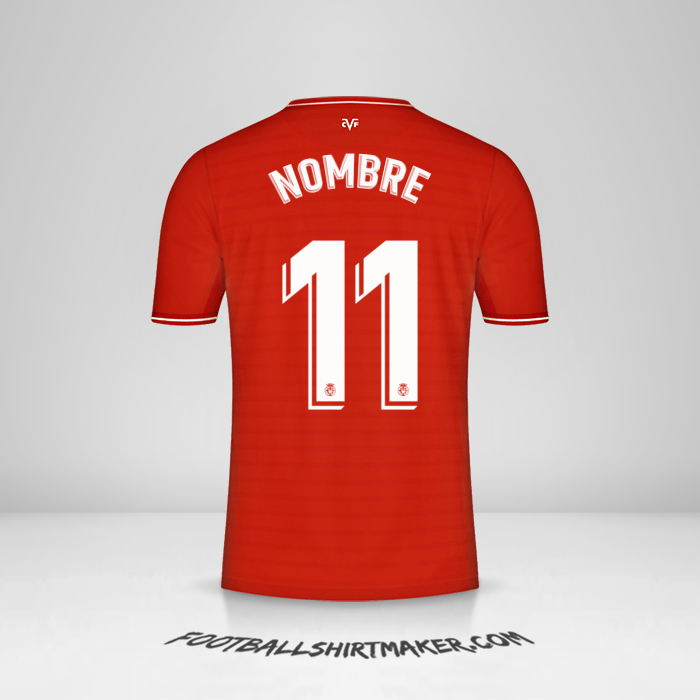 Jersey Villarreal CF 2021/2022 Visita -  nombre - 11