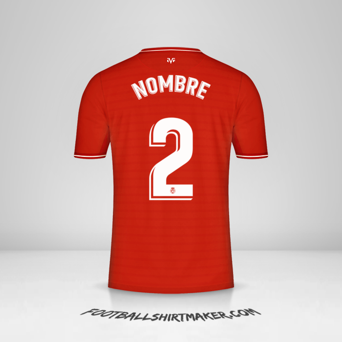 Camiseta Villarreal CF 2021/2022 Visita -  nombre - 2