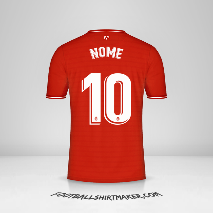 Maglia Villarreal CF 2021/2022 Seconda -  nome - 10