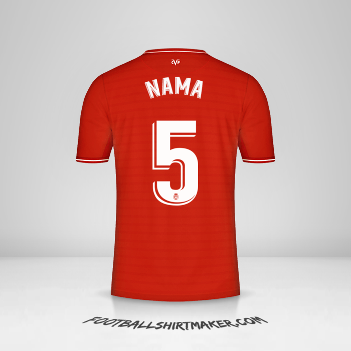 Jersey Villarreal CF 2021/2022 Alternatif -  nama - 5