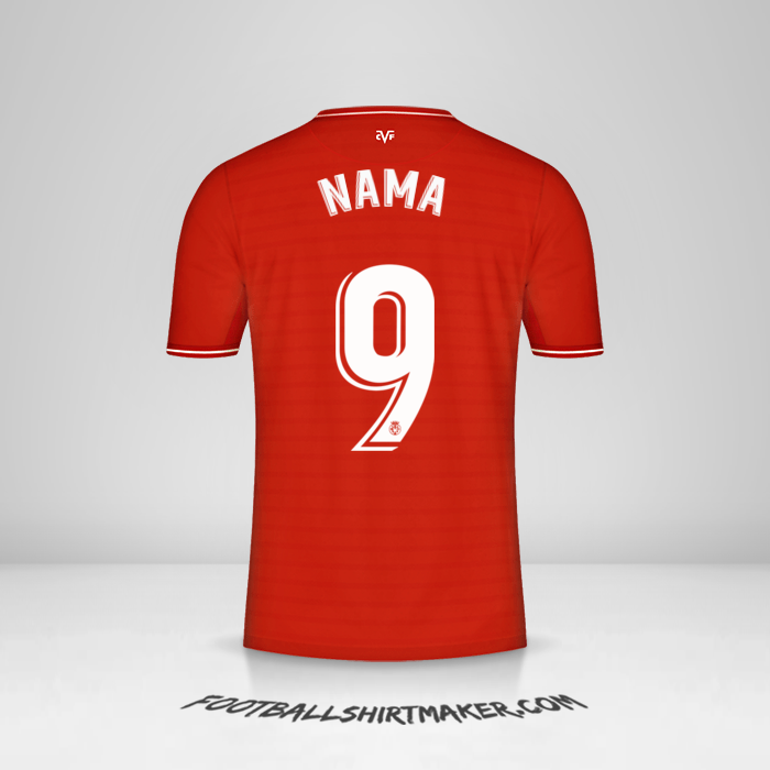 Jersey Villarreal CF 2021/2022 Alternatif -  nama - 9