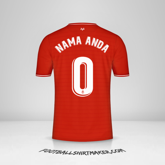 Jersey Villarreal CF 2021/2022 II -  nama anda - 0