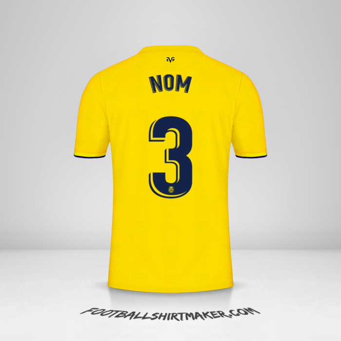 Maillot Villarreal CF 2021/2022 -  nom - 3