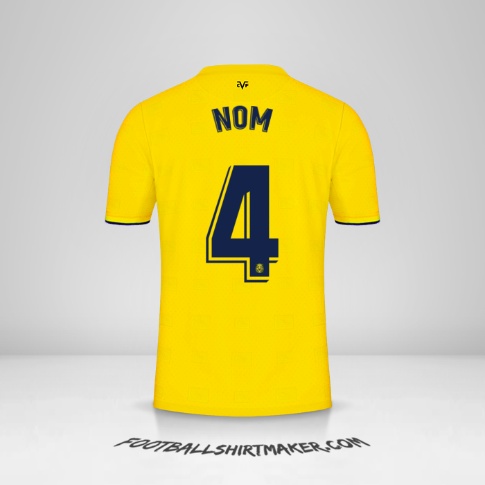 Maillot Villarreal CF 2021/2022 -  nom - 4