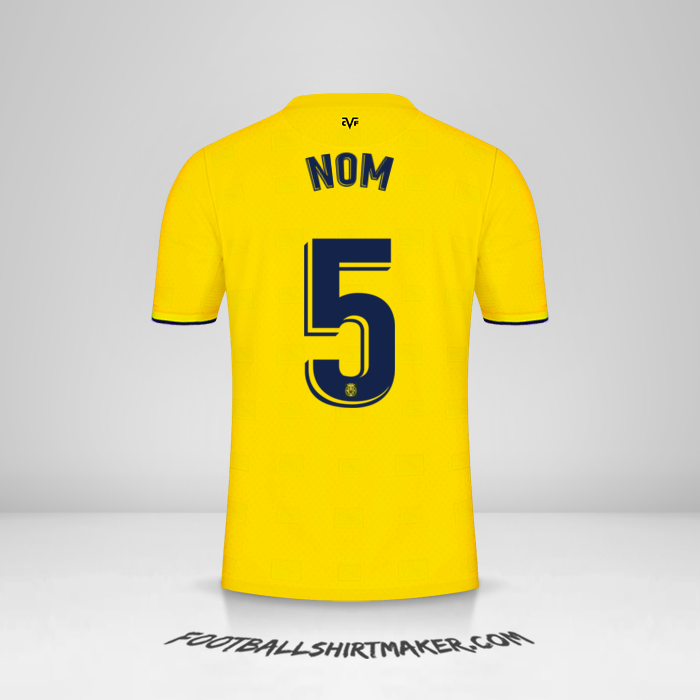 Maillot Villarreal CF 2021/2022 -  nom - 5