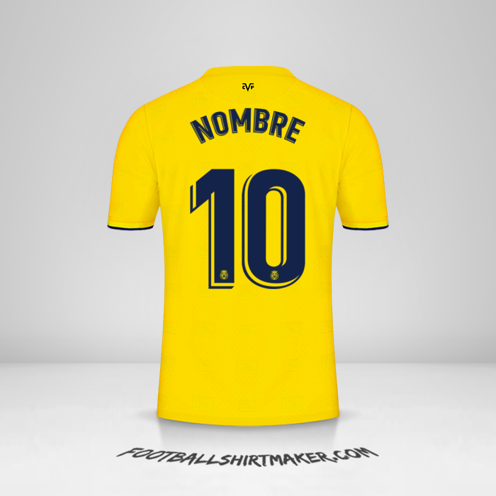 Jersey Villarreal CF 2021/2022 -  nombre - 10