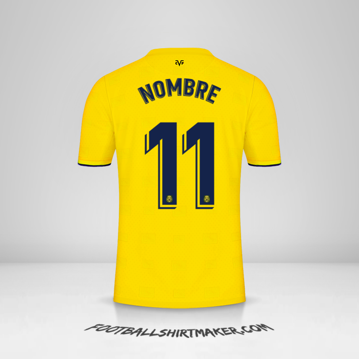 Jersey Villarreal CF 2021/2022 -  nombre - 11