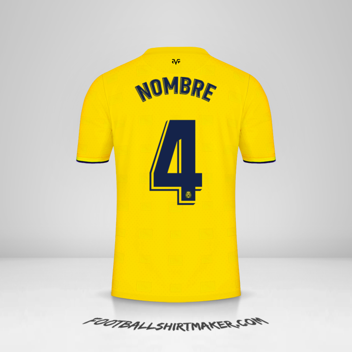 Camiseta Villarreal CF 2021/2022 -  nombre - 4